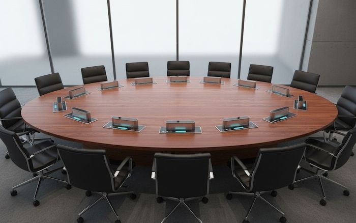 Конференц-зал с конференц-системой